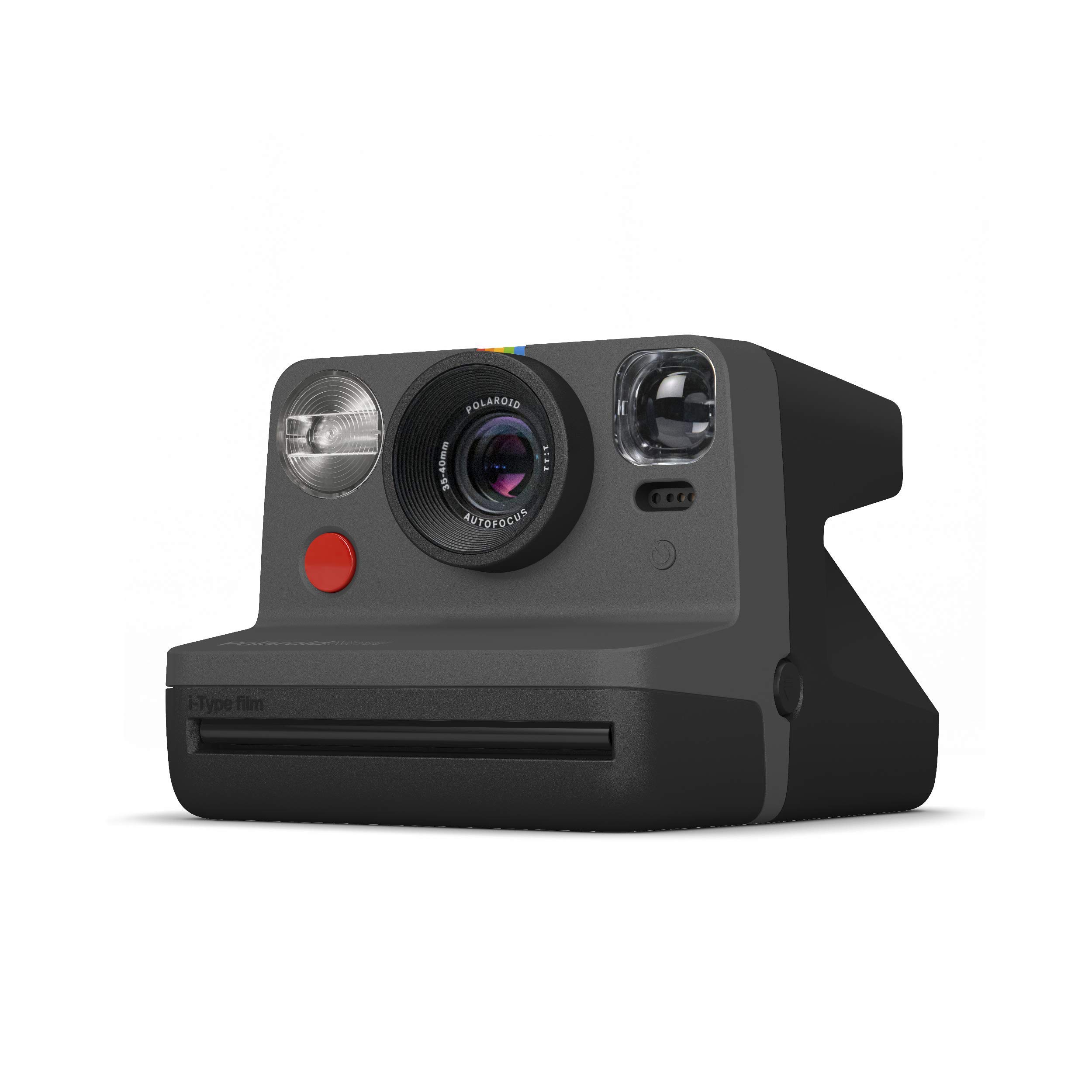 Polaroid Now Sofortbildkamera i-Type – Schwarz, Keine Filme