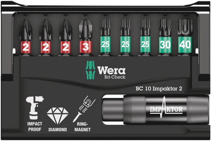 WERA - Impaktor Bit-Check 8751/67-9/IMP DC - 05057682001