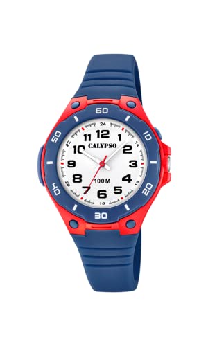 Calypso Watches Unisex Erwachsene Analog Quarz Uhr mit Plastik Armband K5758/1