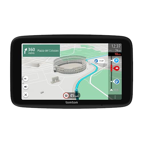TomTom Navigationsgerät GO Superior (6 Zoll, Stauvermeidung Dank TomTom Traffic, Karten-Updates Welt, schnelle Updates via WiFi, Verfügbarkeit von Parkplätzen, Kraftstoffpreise)