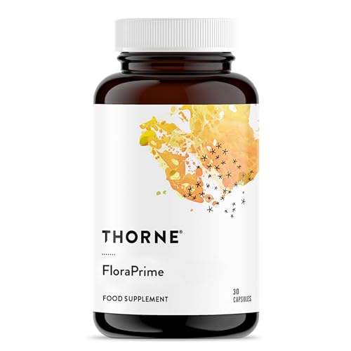 Thorne FloraPrime - Lagerstabile und Magensäureresistente Probiotikamischung - 30 Kapseln