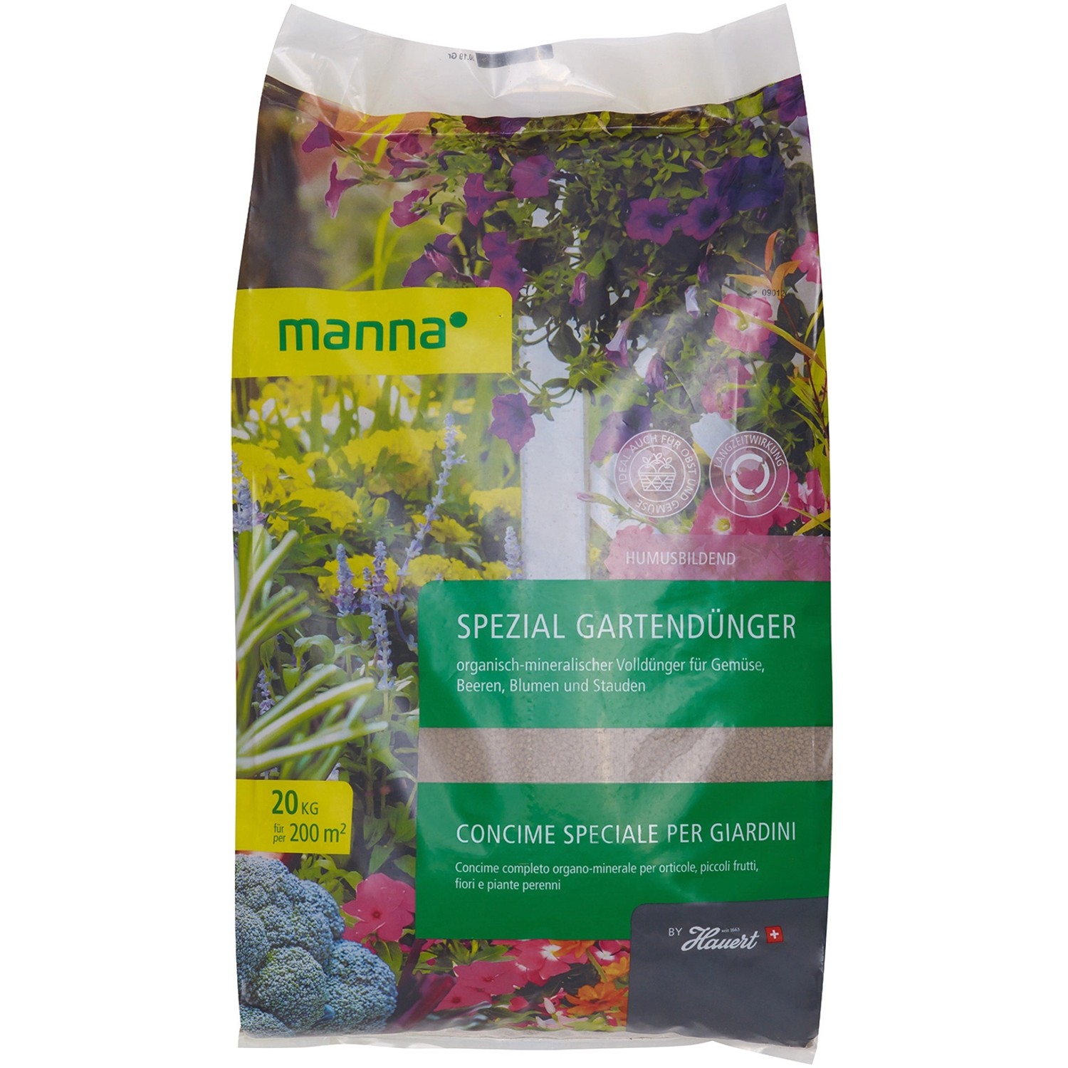 Hauert Manna® Spezial Gartendünger 20 kg Universaldünger Blumendünger Gemüse