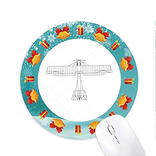 Fluglinie Kampf Mousepad Rundgummi Maus Pad Weihnachtsgeschenk