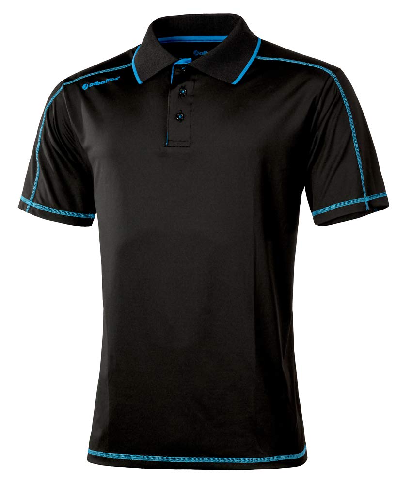 ALBATROS Clima Poloshirt schwarz-blau Gr. XL