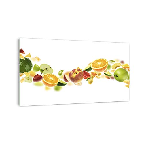 DekoGlas Küchenrückwand 'Diverse Früchte' in div. Größen, Glas-Rückwand, Wandpaneele, Spritzschutz & Fliesenspiegel