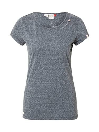 Ragwear Damen T-Shirt Mint 2211-10013 Dark Grey 3012 Dunkelgrau, Größe:XL