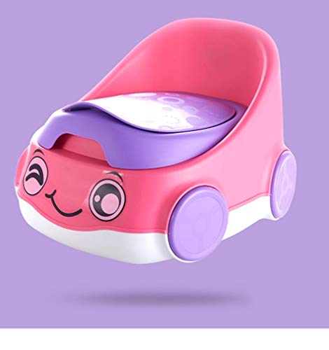 Baby-Töpfchen-Schüssel-Nettes Toilettensitz-Kind-Bettpfanne-Bewegliches Pissoir Bequemes Purpur