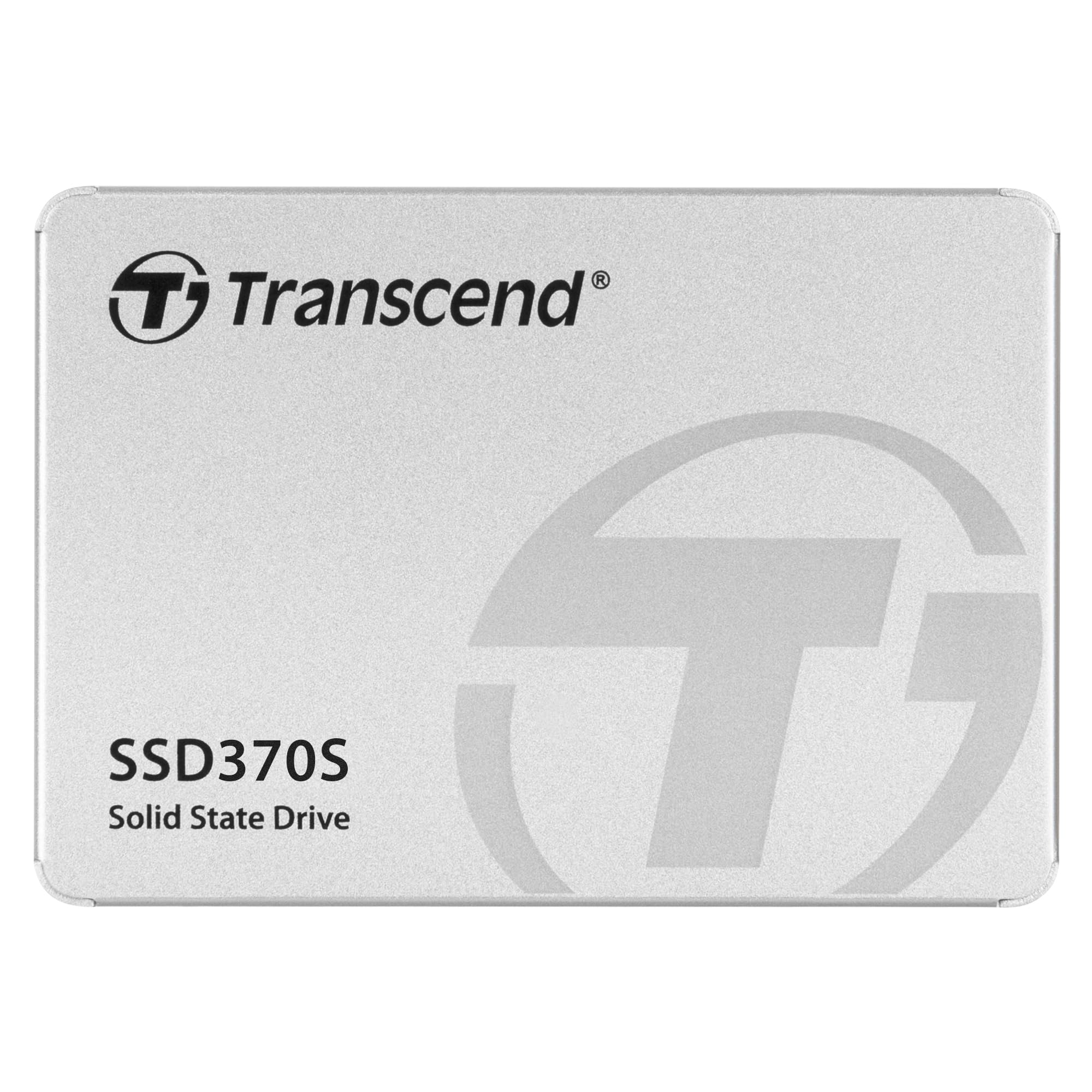 Transcend Highspeed 64GB interne 2.5” SSD (≠HDD) SATA III 6Gb/s, robust und schnell, für Aufrüstung von Desktop-PCs, Laptops, Notebooks, PS4, Xbox TS64GSSD370S silber