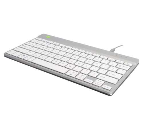 R-Go Tools Compact Break Ergonomic Keyboard QWERTZ (CH), Wired, RGOCOCHWDWH