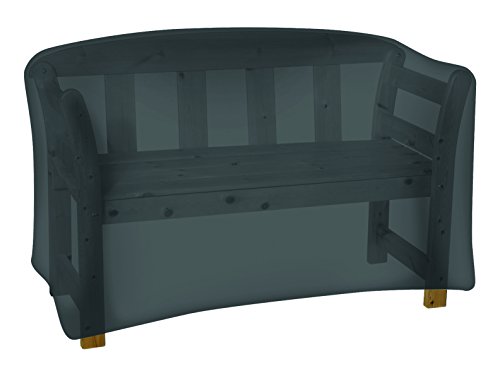Tepro Universal Bankabdeckhaube, 2-Sitzer, schwarz, 80 x 130 x 80 cm, 8119