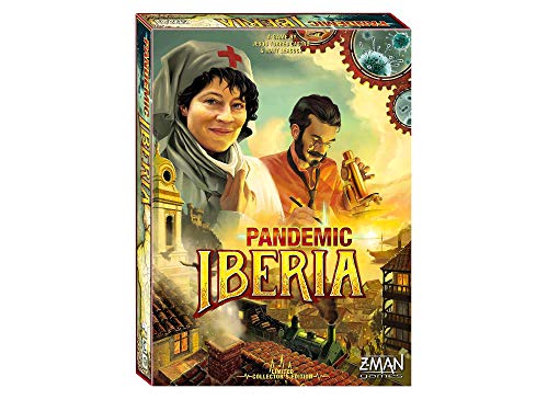 Z-Man Games ZMG71120 Pandemic: Iberia-Englisch Puzzle