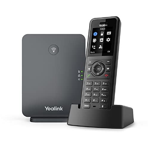 YEALINK W77P PROFESSIONAL RUGGEDIZED DECT IP PHONE SYSTEM (W77P)