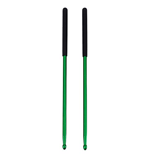 1 Paar 5A Professionell Drumsticks Klassische Hochwertige Trommelstöcke Schlagzeug Sticks - Grün