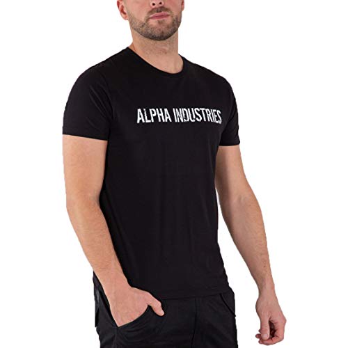 ALPHA INDUSTRIES Herren T-Shirt RBF Moto Black (M)