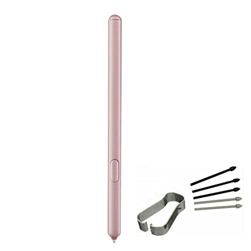 Eingabestifte Stylus S Pen Kompatibel für Samsung Galaxy Tab S6 5G 10,5 Zoll 2019 T860 T865 T866 Stylus Stift S Pen Bleistift mit 5 ErsatzSpitzen (ohne Bluetooth) (Rosa)