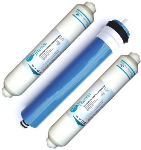 Kompakte 3 Stufen Aquarium Umkehrosmose Wasserfilter Austausch Ersatz Filter