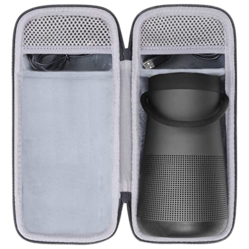 co2CREA Hart Tasche Schutzhülle für Bose SoundLink Revolve+ Plus /Revolve+ (Serie II) tragbarer Bluetooth-Lautsprecher,Case passt für Lautsprecher and Ladeschale