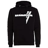 Rammstein, Kapuzenpullover Weißes Kreuz (XXL)