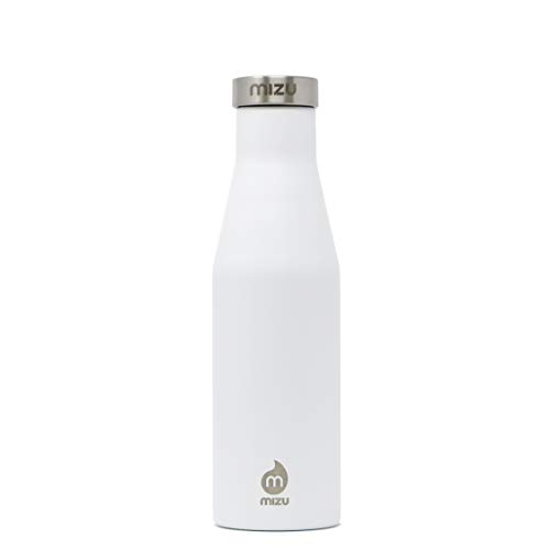 Mizu Life S4 Trinkflasche, Enduro White, 400ml