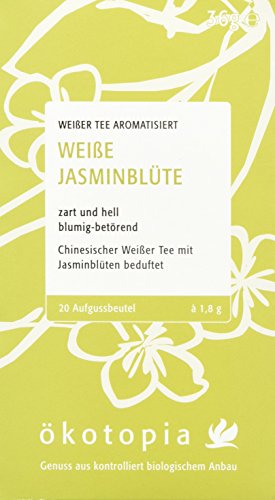 Ökotopia Weiße Jasminblüte, 8er Pack (8 x 40 g)