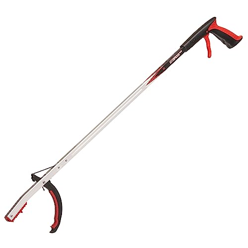 The Helping Hand Company Litter Picker Litterpicker Pro Extra, rot/Silber, 37-Inch