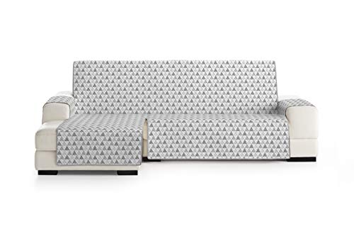 Eysa Nordic Sofa überwurf, Polyester, C/6 grau, Chaise Longue 240 cm. Geeignet für Sofas von 250 bis 300 cm