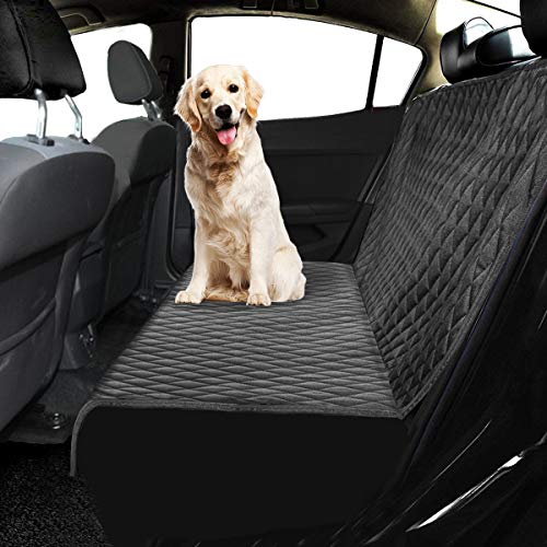 Ferocity Auto Hundedecke Gepolstert für den Rücksitz & Kofferraum, Autoschondecke für Hunde, Hunde Autodecke Simple Klein [115]