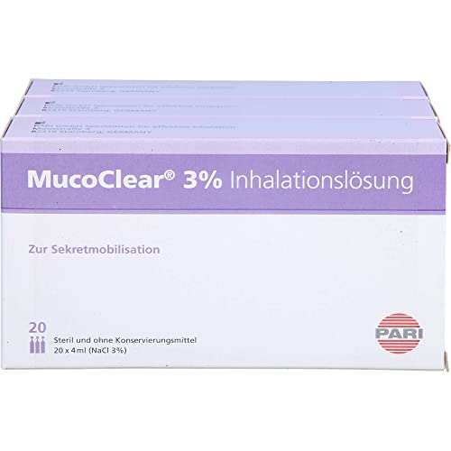 Mucoclear 3% Nacl Inhalat 60X4 ml