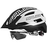 SALICE Helm Bike XS TG. 51-56 Unisex-Erwachsene Weiß-Schwarz
