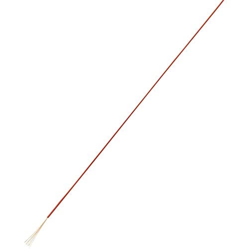 TRU Components 1567824 Litze LiFY 1 x 0.50mm² Rot 25m