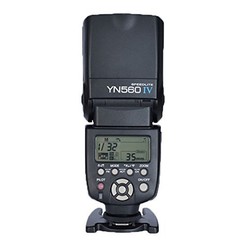 YONGNUO YN560 IV 2.4GHZ Blitz Speedlite Wireless Transceiver Integrierte für Canon Nikon Panasonic Pentax Kamera + NAMVO Diffusor