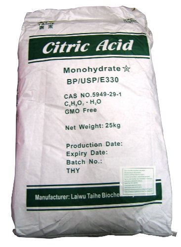 Zitronensäure Granulat 25 kg im Papiersack Citric Acid