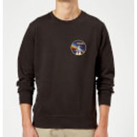 NASA Vintage Rainbow Shuttle Sweatshirt - Schwarz - M - Schwarz