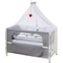 roba Babybett »Adam + Eule«, (BxHxT): 126 x 66 x 157 cm