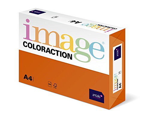 Image Coloraction - farbiges Kopierpapier Amsterdam/orange 160g/m² A4 - Paket zu 250 Blatt