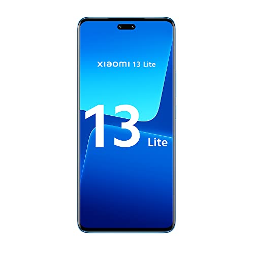 13 Lite 5G Smartphone 16,6 cm (6.5 Zoll) 128 GB Android 50 MP Dreifach Kamera Dual Sim (Lite Blue) (Blau)