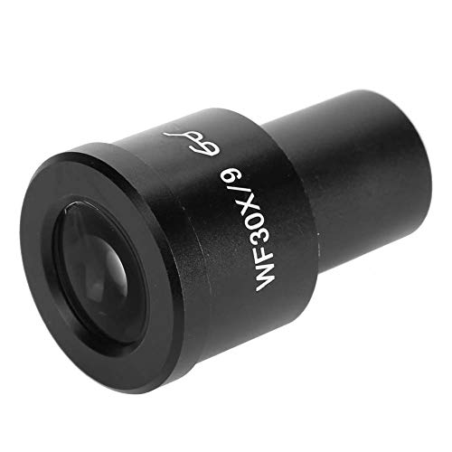 Guoshiy Okularlinse, 30X Mikroskop Okular, 9mm Schwarz für Mikroskop