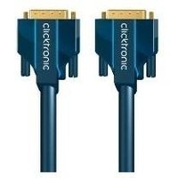 ClickTronic Casual Series - DVI-Kabel - Dual Link - DVI-D (M) bis DVI-D (M) - 2 m