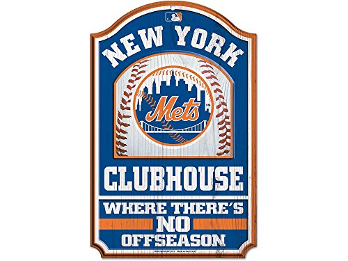 Wincraft New York Mets MLB Clubhouse Holzschild