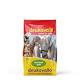 deuka Pferdefutter | Pferdeleckerli in verschiedenen Geschmäckern | 7 x 1 kg | deukavallo Kräuter | Ergänzungsfuttermittel für Pferde | getreidefrei | zuckerarm | Belohnungsfutter