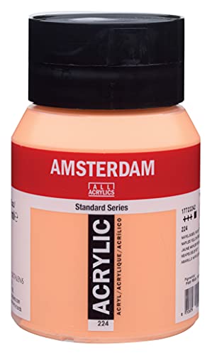 Amsterdam Royal Talens Standard Series Acrylic Color, 500ml Tube, Naples Yellow Red (17092242)