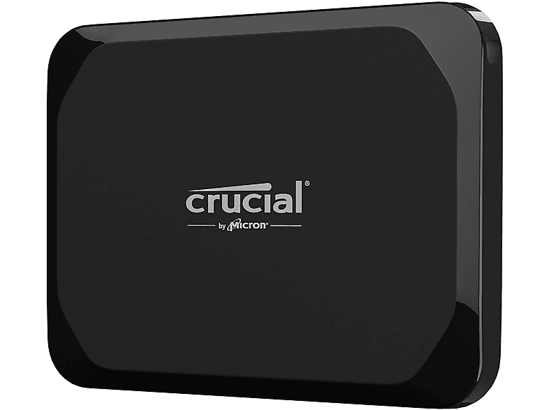 CRUCIAL X9 Portable Festplatte, 1 TB SSD, extern, Schwarz