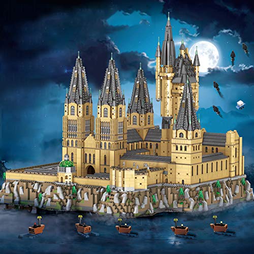 Gedar Hogwarts Schloss Bausteine Kit, Harry Potter Hogwarts Castle, 12918 Klemmbausteine Kompatibel mit Lego