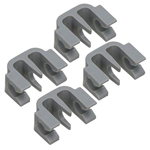 Spares2go Klammern für Bosch Geschirrspüler, 4 Stück Fitment LIST W