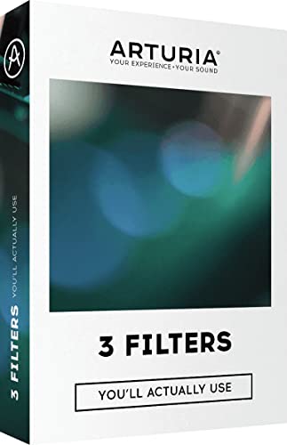 Arturia "3 Filter you´ll actually use" Software (Drei der beliebtesten Filter in einer Software vereint, zur professionellen Bearbeitung im Studio)
