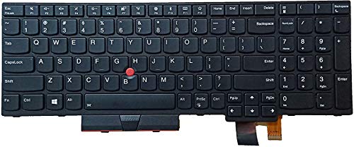Ersatz-US-Tastatur für Lenovo ThinkPad T570 ThinkPad T580 Lenovo P51s Lenovo P52s Laptop (Hintergrundbeleuchtung)