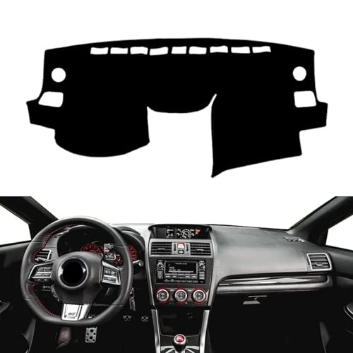 , Auto-Armaturenbrett-Abdeckung, Armaturenbrett-Matte, Teppichumhang, für Subaru WRX 2015–2021, Auto-Sonnenschutz-Pad