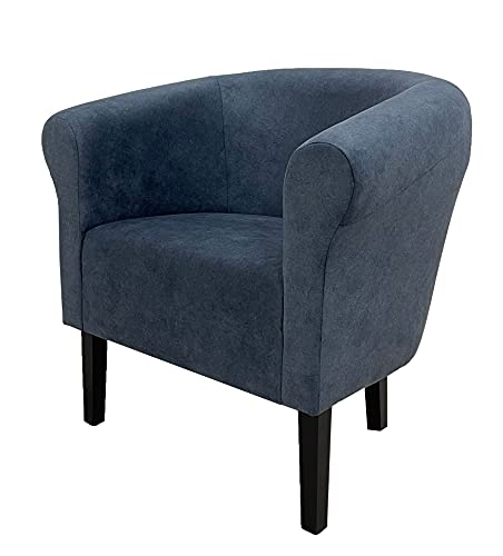 Clubsessel Loungesessel Cocktailsessel Monaco 2" Zetta Blue W364 29 FORTISLINE