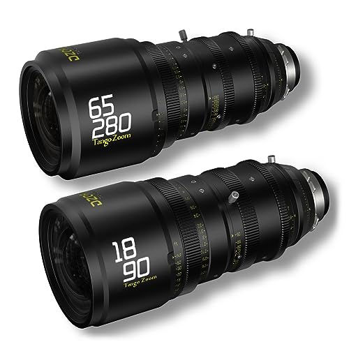 DZOFILM Tango 2-Lens Kit (18-90mm T2.9/65-280mm T2.9-4) for PL&EF Mount (S35) Metric (w/o servo)
