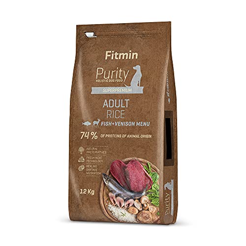 Fitmin dog Purity Adult Rice Fisch & Hirsch - 12 kg